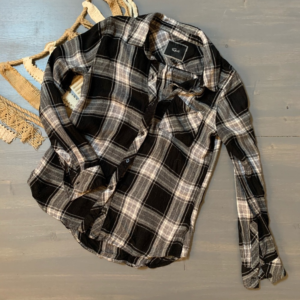 Rails Hunter Plaid Button Down - image 2